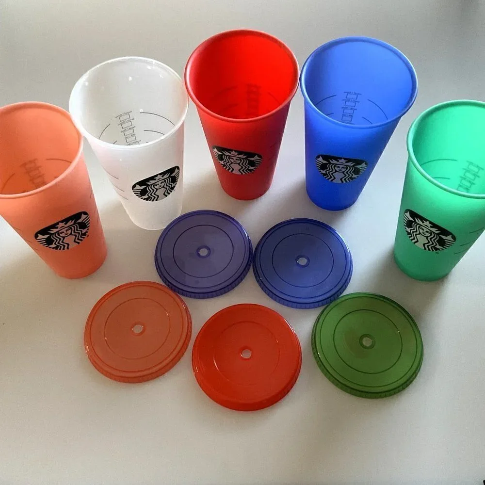 STARBUCKS COLOR CHANGING COLD CUPS